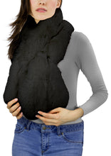 Load image into Gallery viewer, Faux Fur Mink Pull Through Plush Scarf - Just Jamie