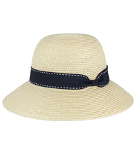 Load image into Gallery viewer, Ribbon Straw Bucket Hat - Just Jamie