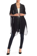 Load image into Gallery viewer, Rhinestone Dressy Kimono with Thick Border - Just Jamie