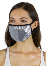 Load image into Gallery viewer, Sequin Face Covering -2pc pack - Just Jamie