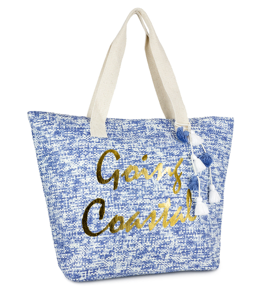 Going Coastal Insulated Tote Bag - Just Jamie