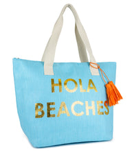 Load image into Gallery viewer, Hola Beaches Tote Bag - Just Jamie