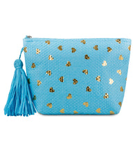 Load image into Gallery viewer, Metallic Heart Paper Straw Pouch - Just Jamie