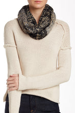 Load image into Gallery viewer, Solid Chunky Knit Metallic Eternity - Just Jamie