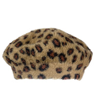 Load image into Gallery viewer, Leopard Beret Hat - Just Jamie