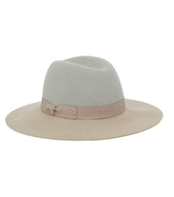 Load image into Gallery viewer, Two Tone Hat with Bow - Just Jamie
