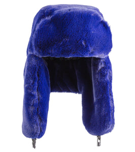 Solid Faux Fur Trapper - Just Jamie