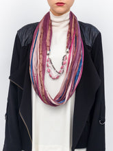 Load image into Gallery viewer, Jewerly Watercolor Stripe Scarf - Just Jamie