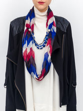Load image into Gallery viewer, Jewelry V Stripe Scarf - Just Jamie