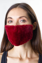 Load image into Gallery viewer, Solid Faux Mink Fur Facemask Covering - Just Jamie