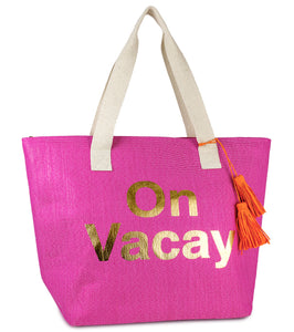 On Vacay Insulated Tote Bag - Just Jamie