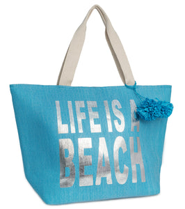 Life is a Beach Insulated Tote Bag - Just Jamie