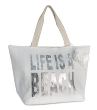 Load image into Gallery viewer, Life is a Beach Insulated Tote Bag - Just Jamie