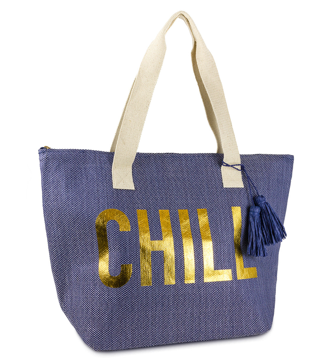 Chill Tote with Tassels - Just Jamie
