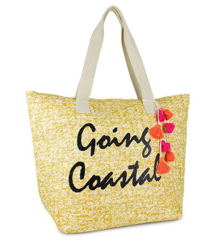 Going Coastal Insulated Tote Bag - Just Jamie