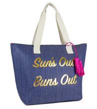 Load image into Gallery viewer, Sun&#39;s Out Buns Out Insulated Tote Bag - Just Jamie