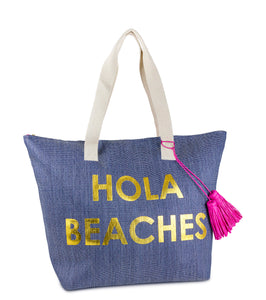 Hola Beaches Tote Bag - Just Jamie