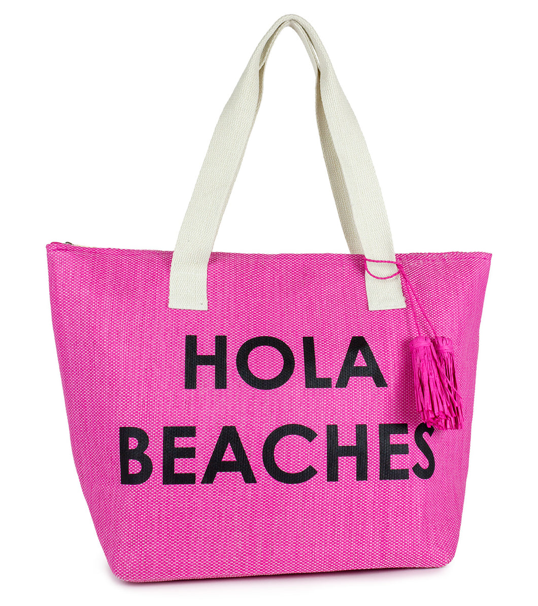 Hola Beaches Tote Bag - Just Jamie