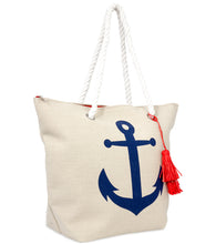 Load image into Gallery viewer, Graphic Tote with Tassel Charm - Just Jamie