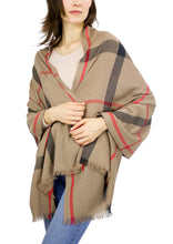 Load image into Gallery viewer, Plaid Shawl - Just Jamie