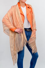Load image into Gallery viewer, Tonal Striped Scarf with Lurex - Just Jamie