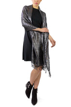 Load image into Gallery viewer, Pleated Wave Dressy Wrap - Just Jamie