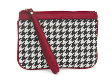Load image into Gallery viewer, Houndstooth Wristlet - Just Jamie